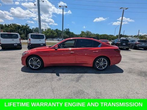 Used 2023 INFINITI Q50 Luxe w/ Cargo Package RWD image 8