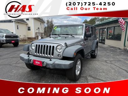 Used 2017 Jeep Wrangler Unlimited Sport w/ Quick Order Package 24S
