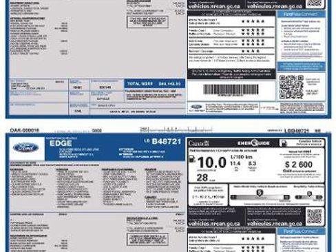 Certified 2020 Ford Edge ST-Line AWD/4WD image 2