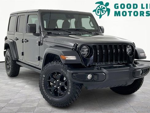 Used 2022 Jeep Wrangler Unlimited Sport image 1
