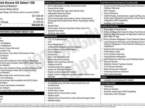 Used 2023 Buick Encore GX Select image 4