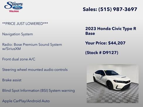Used 2023 Honda Civic Type R image 8