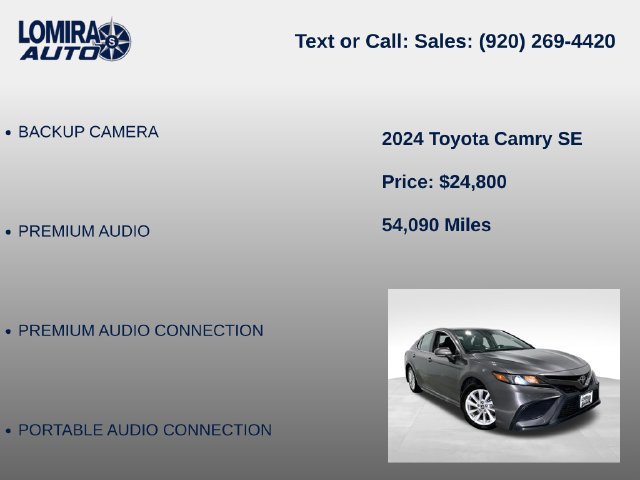 Used 2024 Toyota Camry SE FWD image 14