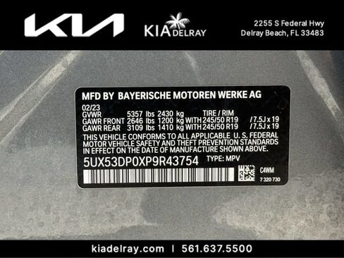 Used 2023 BMW X3 xDrive30i AWD/4WD image 35