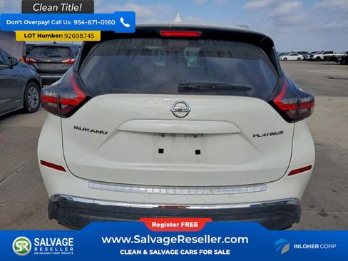 Used 2019 Nissan Murano Platinum w/ Cargo Package image 8