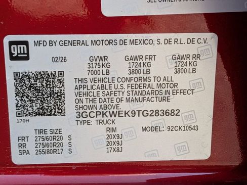New 2026 Chevrolet Silverado 1500 RST w/ RST Select Package AWD/4WD image 25