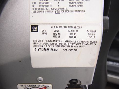 Used 2002 Chevrolet Corvette Z06 w/ Memory Pkg RWD image 24