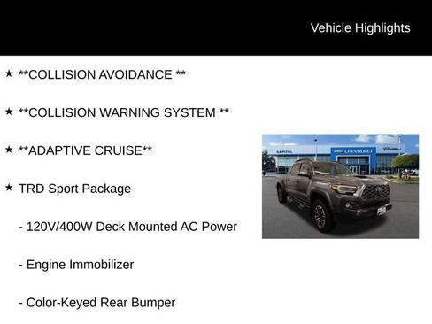 Used 2023 Toyota Tacoma TRD Sport image 2