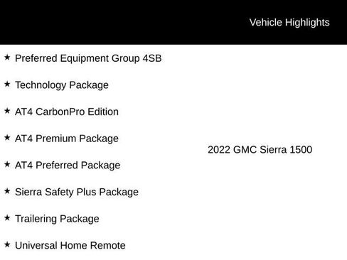 Used 2022 GMC Sierra 1500 AT4 w/ AT4 Premium Package AWD/4WD image 12