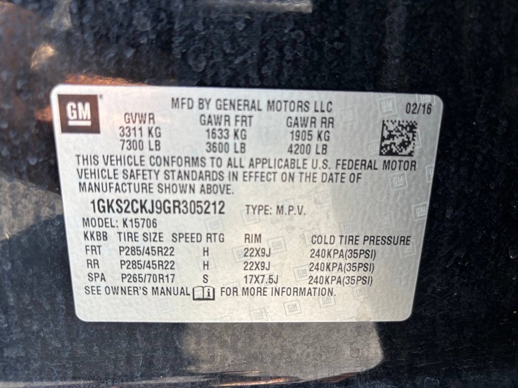 Used 2016 GMC Yukon Denali w/ Open Road Package AWD/4WD image 36