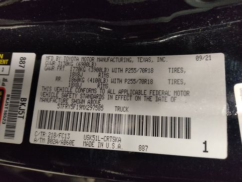 Used 2021 Toyota Tundra SR5 image 33