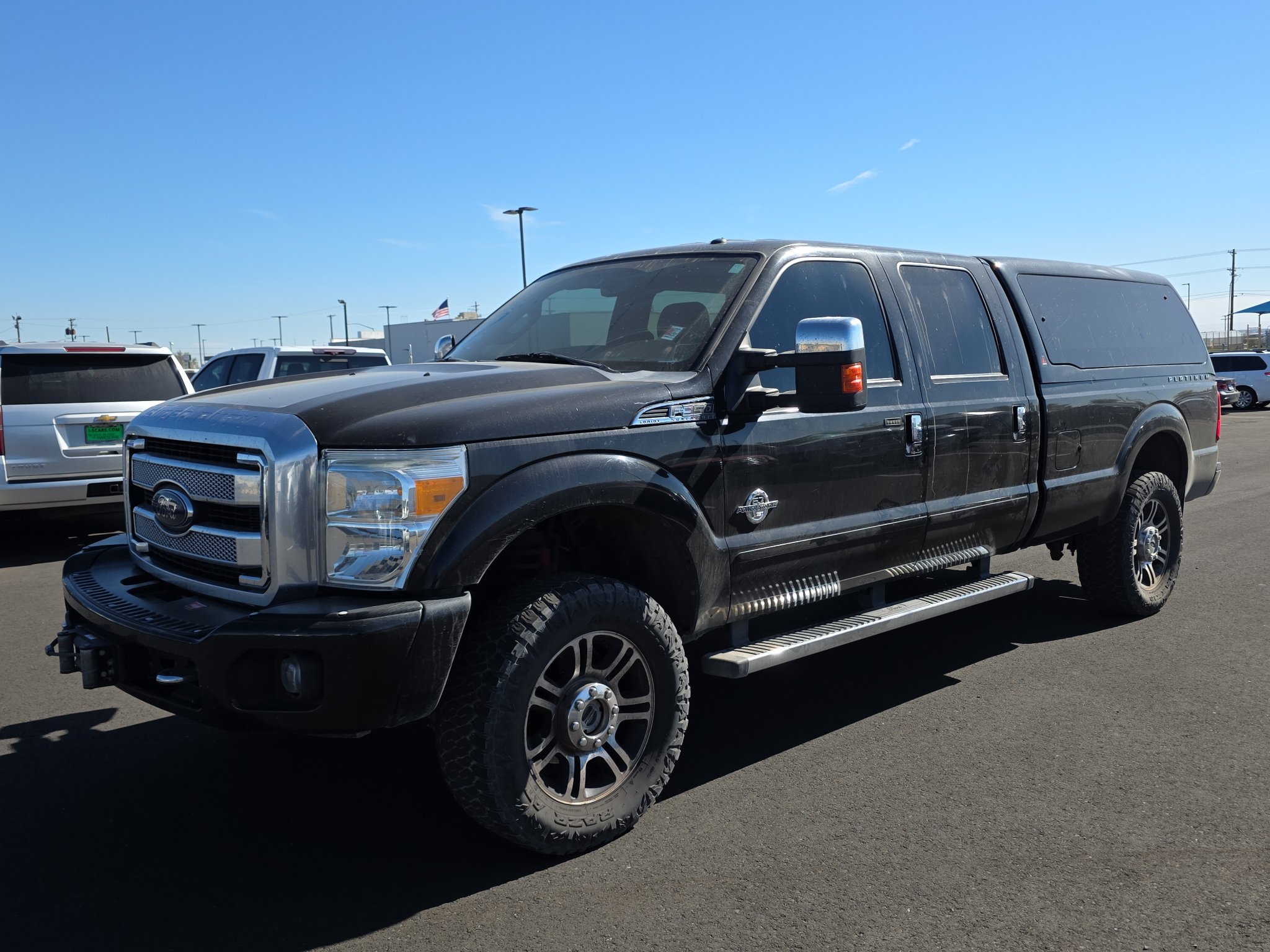 Used 2014 Ford F350 Platinum w/ FX4 Off-Road Package AWD/4WD image 3