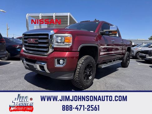 Used 2016 GMC Sierra 3500 SLT w/ Duramax Plus Package AWD/4WD image 1