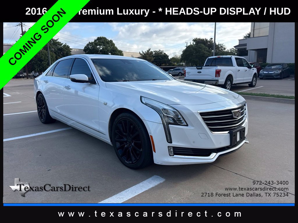 Used 2016 Cadillac CT6 Premium Luxury w/ Driver Assist Package AWD/4WD image 3
