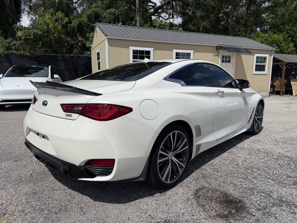 Used 2018 INFINITI Q60 2.0t w/ Sensory Package 2.0T Luxe RWD image 5