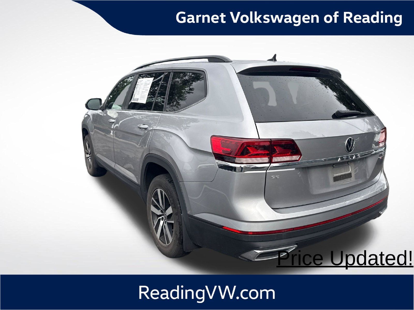 Used 2022 Volkswagen Atlas SE AWD/4WD image 3