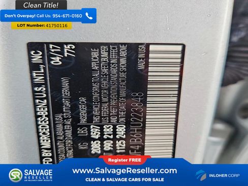 Used 2017 Mercedes-Benz C 300 Sedan w/ Sport Package image 16