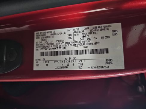 Used 2022 Ford F150 XLT w/ Equipment Group 302A High image 36