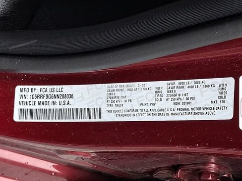 Certified 2022 RAM 1500 Big Horn AWD/4WD image 26