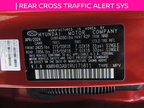 Used 2024 Hyundai Kona SEL FWD image 15