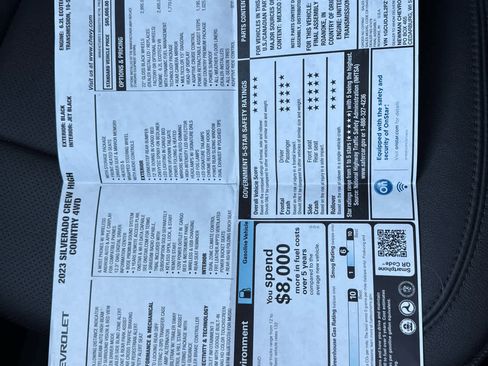 Used 2023 Chevrolet Silverado 1500 High Country w/ High Country Premium Package image 27