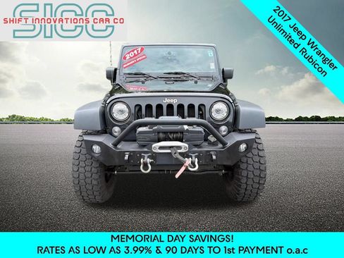 Used 2017 Jeep Wrangler Unlimited Rubicon w/ Connectivity Group AWD/4WD image 2