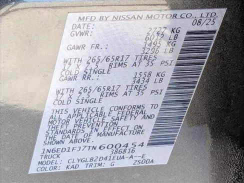 Certified 2026 Nissan Frontier SV w/ Tow Package image 23