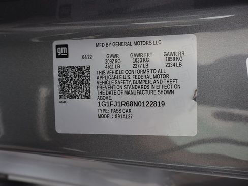 Used 2022 Chevrolet Camaro ZL1 RWD image 34