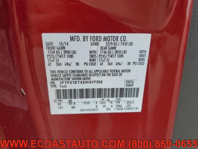 Used 2014 Ford F150 XLT w/ Equipment Group 301A Mid AWD/4WD image 12