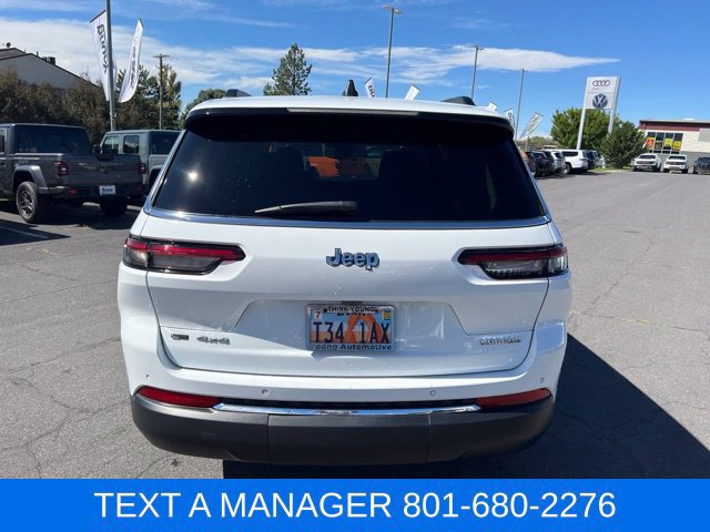 Used 2022 Jeep Grand Cherokee L Laredo w/ Luxury Tech Group I AWD/4WD image 4