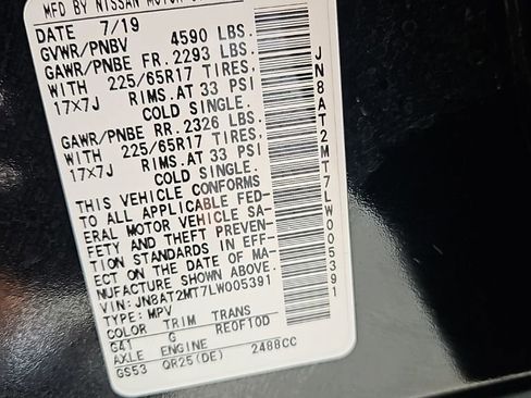 Used 2020 Nissan Rogue S w/ Special Edition Package image 27