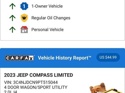 Used 2023 Jeep Compass Limited w/ Elite Group for (Red) Edition