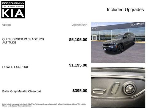 Used 2022 Jeep Grand Cherokee L Laredo AWD/4WD image 4
