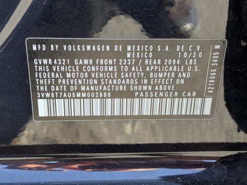 Used 2021 Volkswagen GTI S FWD image 32