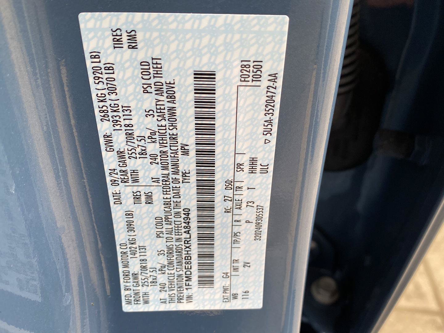 Used 2024 Ford Bronco Outer Banks AWD/4WD image 16