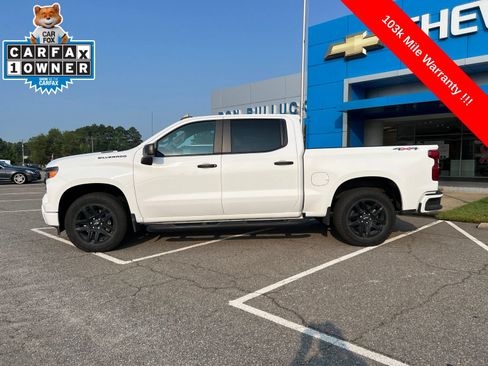 Used 2025 Chevrolet Silverado 1500 Custom w/ Turbomax Blackout Package AWD/4WD image 2