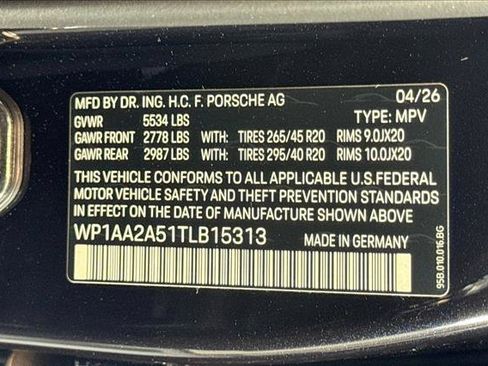 New 2026 Porsche Macan Turbo AWD/4WD image 26