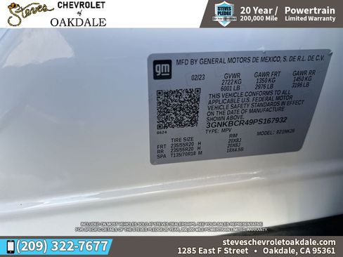 Certified 2023 Chevrolet Blazer LT w/ LPO, Black Grille Bar Package FWD image 36