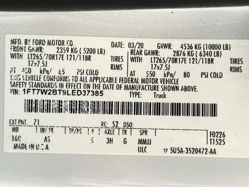 Used 2020 Ford F250 XL w/ Power Equipment Group AWD/4WD image 29