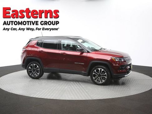 Used 2022 Jeep Compass Limited w/ Sun and Sound Group AWD/4WD image 49