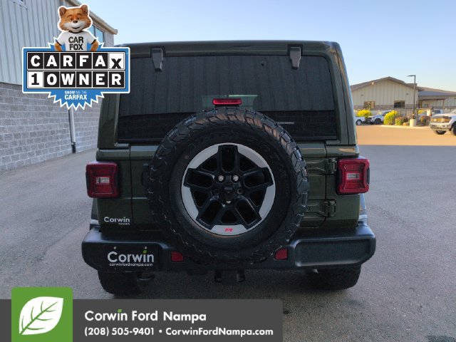 Used 2022 Jeep Wrangler Unlimited Sahara w/ LED Lighting Group AWD/4WD image 4