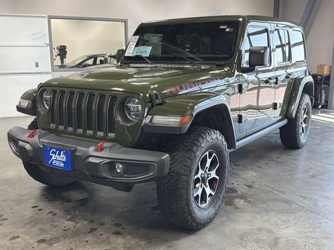 Used 2021 Jeep Wrangler Unlimited Rubicon AWD/4WD image 3