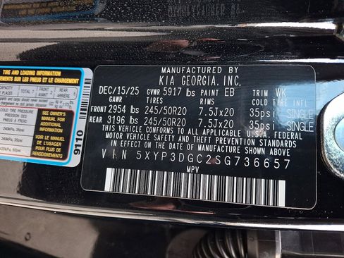 New 2025 Kia Telluride EX image 18