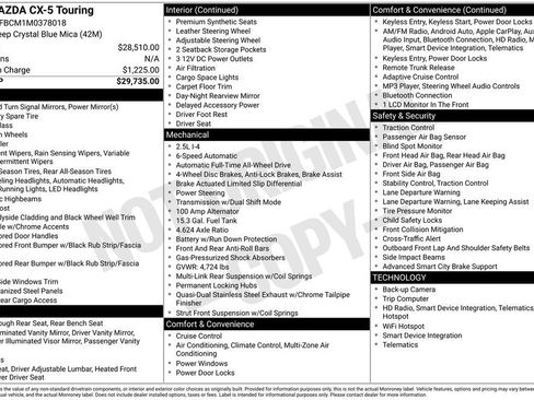 Used 2021 MAZDA CX-5 Touring image 4