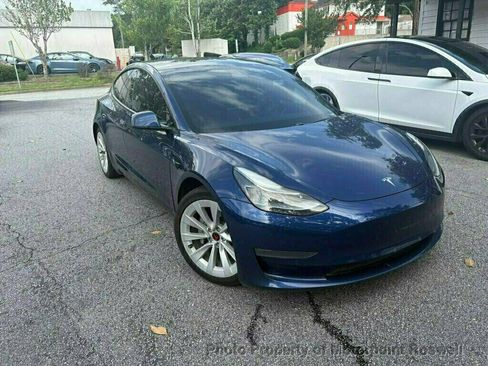 Used 2021 Tesla Model 3 Long Range AWD/4WD image 2