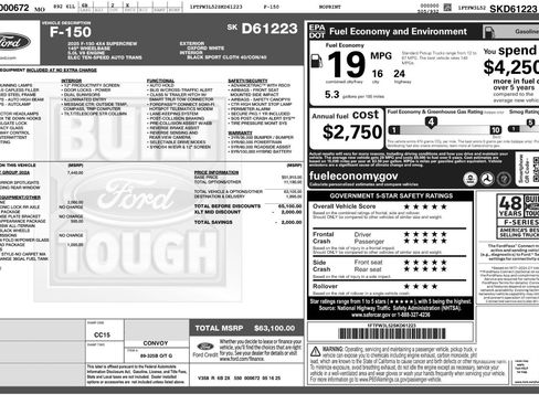 Used 2025 Ford F150 XLT w/ Equipment Group 302A MID image 53