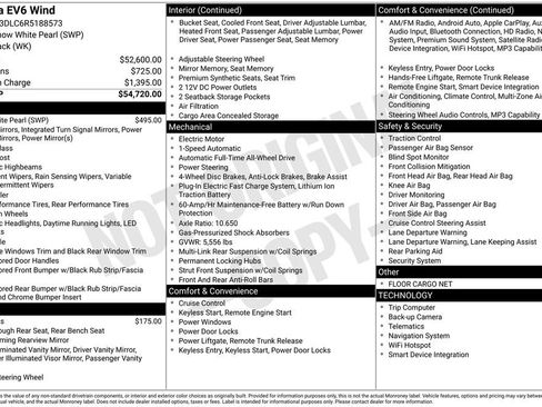 Certified 2024 Kia EV6 Wind AWD/4WD image 17