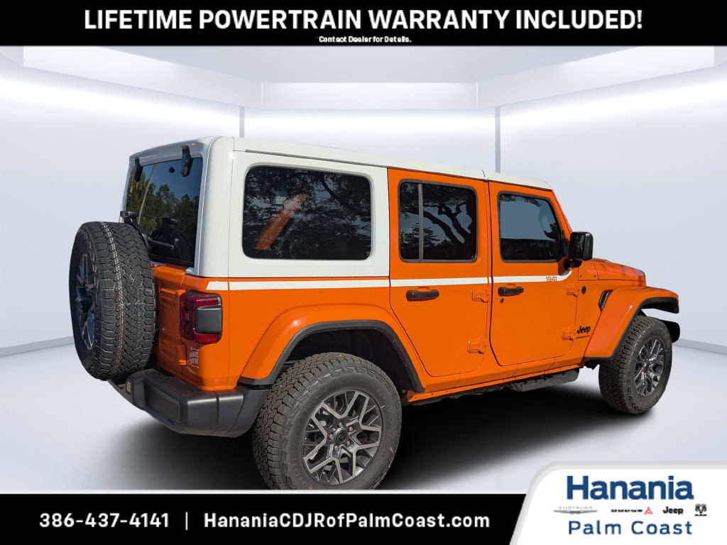 New 2026 Jeep Wrangler Unlimited Sahara w/ Whitecap Package AWD/4WD image 3
