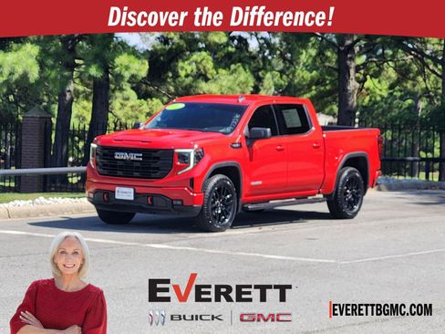 Used 2023 GMC Sierra 1500 Elevation w/ LPO, Elevation Black Package AWD/4WD image 1