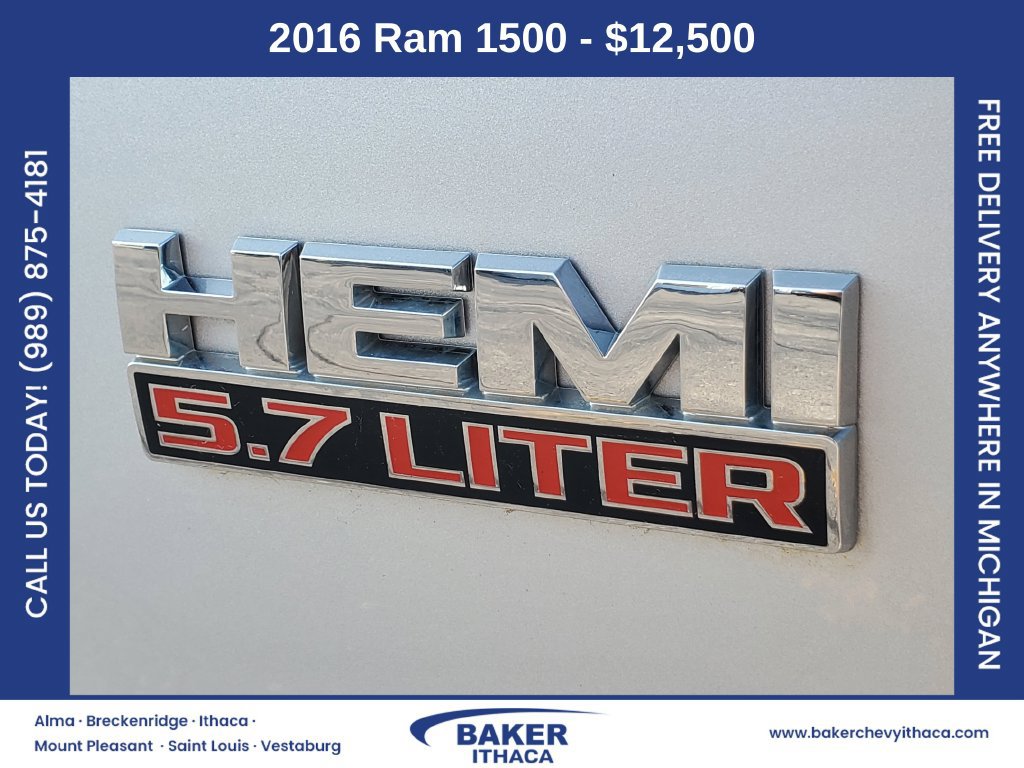 Used 2016 RAM 1500 ST w/ SXT Appearance Group AWD/4WD image 5